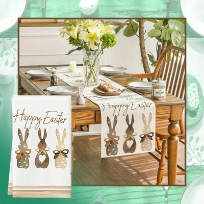 Wielkanocny bieżnik na stół | EASTERUNNER