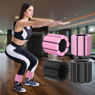 Regulowana bransoletka z obciążeniem na nadgarstek (2 szt.) | FITILIFT