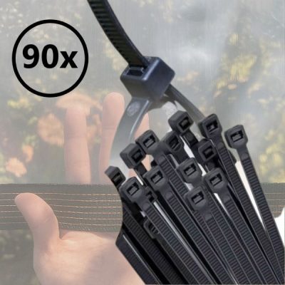 90 x plastikowe opaski samozaciskowe pro COVERKA | TIES