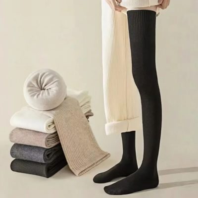 Stylowe termiczne pończochy za kolano | VIVISOCK
